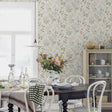 Schumacher 3261 FOLKLORE in IVORY AND MULTI Wallpaper - BORÃ