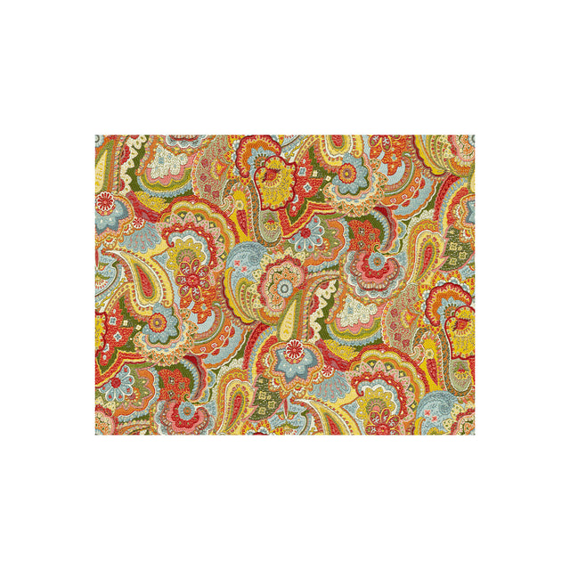 KRAVET COUTURE 32812.530.0 PAISLEY CRUSH PRIMARY Fabric - Eade's Wallpaper