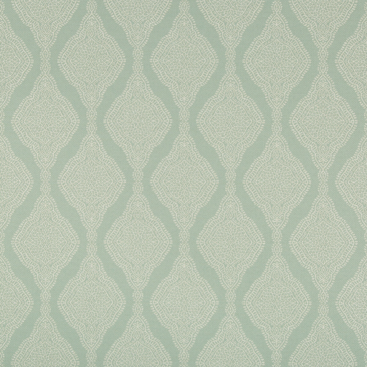 KRAVET CONTRACT 32935.13.0 LILIANA SEA GREEN Fabric - Eade's Wallpaper