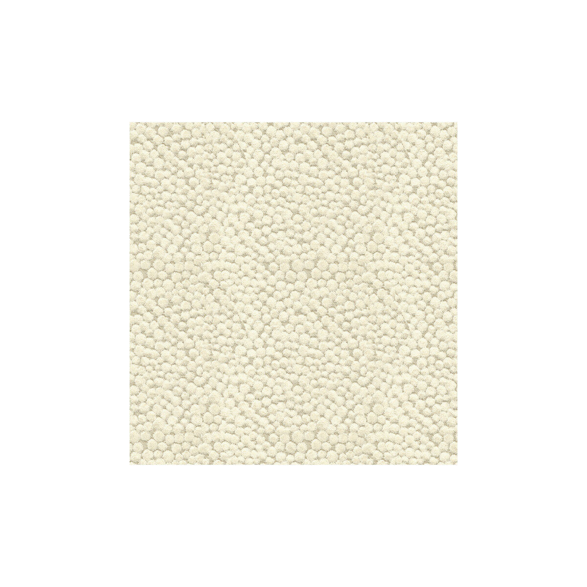 KRAVET COUTURE 32972.1116.0 POLKA DOT PLUSH NATURAL Fabric - Eade's Wallpaper