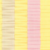 Eijffinger 330233 Cala Nova Yellow Layered Crepe Stripe Wallpaper