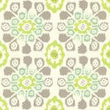 Eijffinger 330238 Valencia Green Ikat Floral Wallpaper