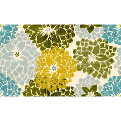 KRAVET COUTURE 33082.313.0 HAUTE PURSUIT BLUE GREEN Fabric - Eade's Wallpaper