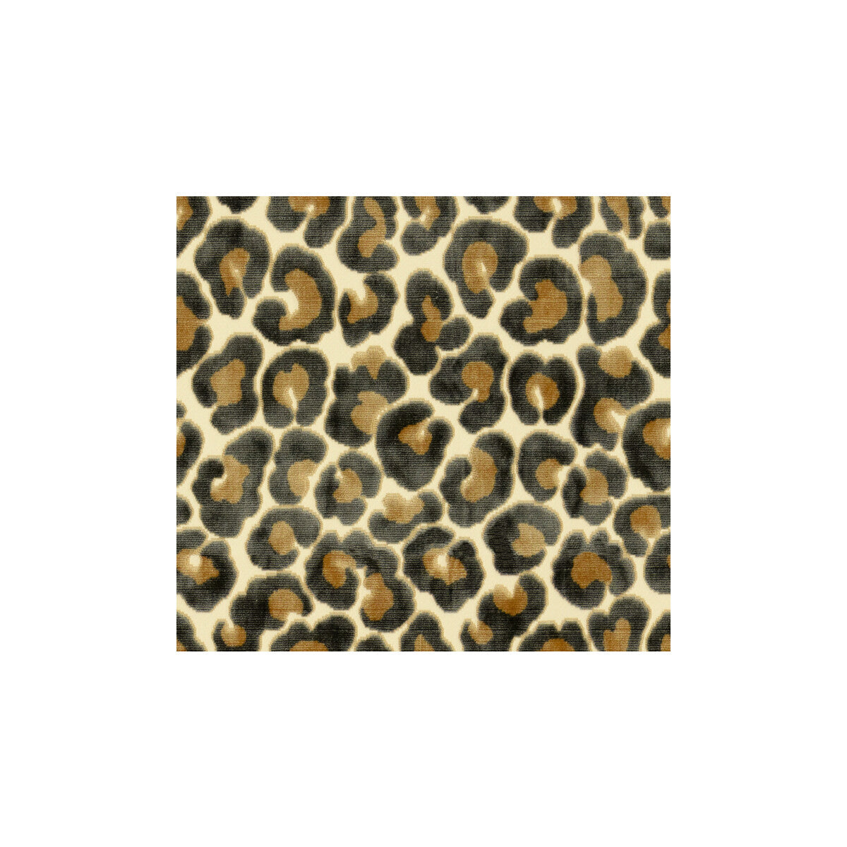 KRAVET COUTURE 33111.1611.0 THE HUNT IS ON ANTHRACITE Fabric - Eade's Wallpaper