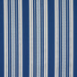 Schumacher 3322024 WELLINGTON STRIPE in BLUE Fabric - BOHEMI