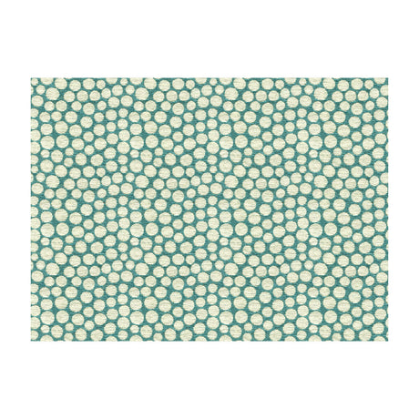 KRAVET BASICS 33410.1635.0 CILIA CYAN Fabric - Eade's Wallpaper