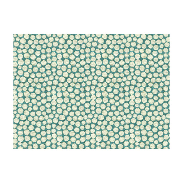 KRAVET BASICS 33410.1635.0 CILIA CYAN Fabric - Eade's Wallpaper