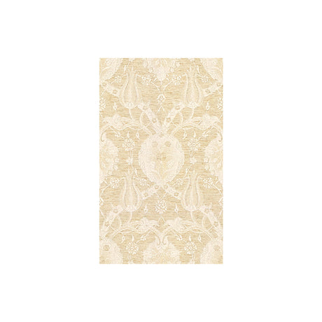 KRAVET COUTURE 33457.1.0 GLOBAL VIBE WHITE GOLD Fabric - Eade's Wallpaper