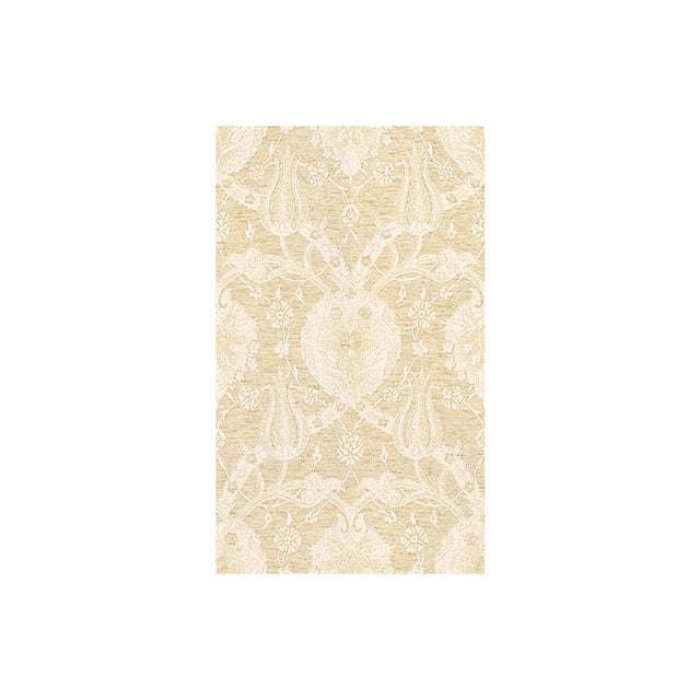 KRAVET COUTURE 33457.1.0 GLOBAL VIBE WHITE GOLD Fabric - Eade's Wallpaper