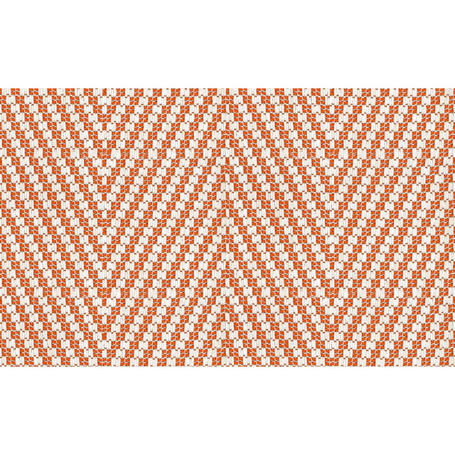 KRAVET DESIGN 33495.12.0 KALI CHEVRON TANGELO Fabric - Eade's Wallpaper