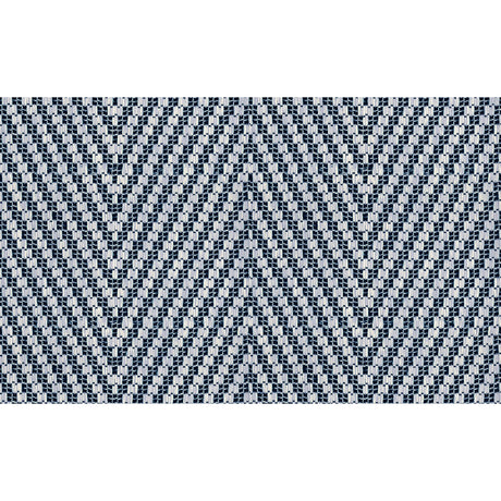 KRAVET DESIGN 33495.50.0 KALI CHEVRON INDIGO Fabric - Eade's Wallpaper