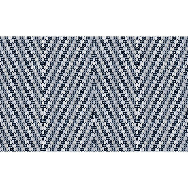 KRAVET DESIGN 33495.50.0 KALI CHEVRON INDIGO Fabric - Eade's Wallpaper