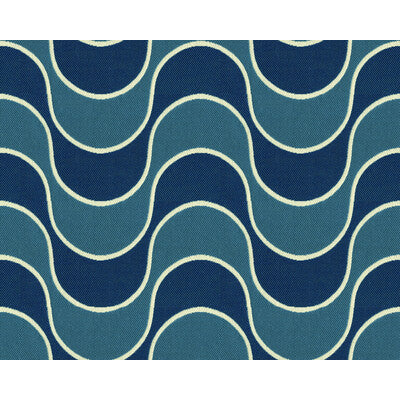 KRAVET DESIGN 33512.5.0 MAKING WAVES ADMIRAL Fabric - Eade's Wallpaper