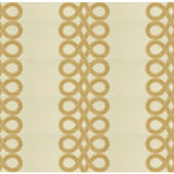 KRAVET COUTURE 33543.116.0 THE TWIST WHITE GOLD Fabric - Eade's Wallpaper