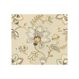 KRAVET COUTURE 33628.516.0 GILDED PLAZA PLATINUM Fabric - Eade's Wallpaper