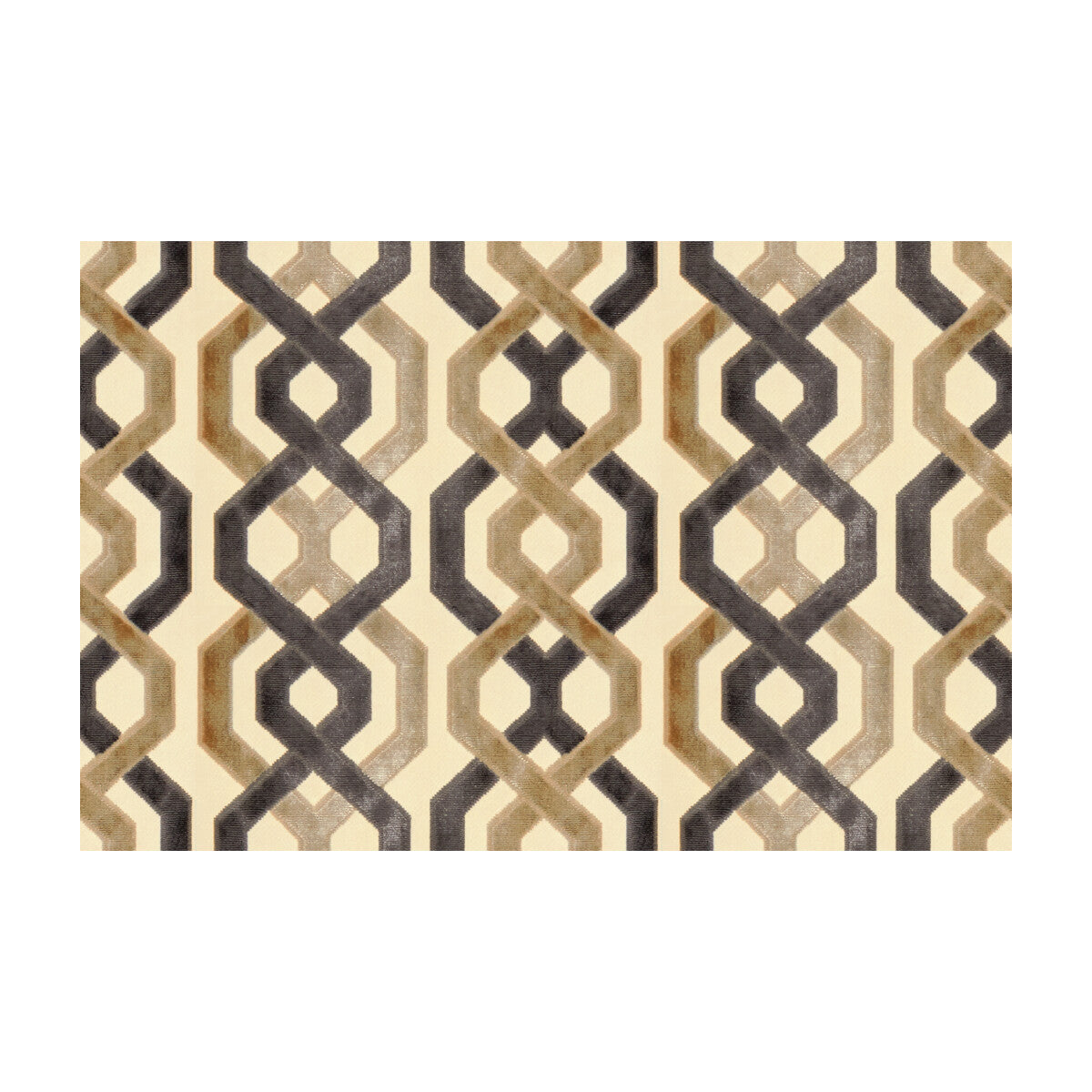 KRAVET COUTURE 33634.1611.0 MODERN ENCLAVE SMOKED PEARL Fabric - Eade's Wallpaper