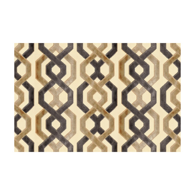 KRAVET COUTURE 33634.1611.0 MODERN ENCLAVE SMOKED PEARL Fabric - Eade's Wallpaper