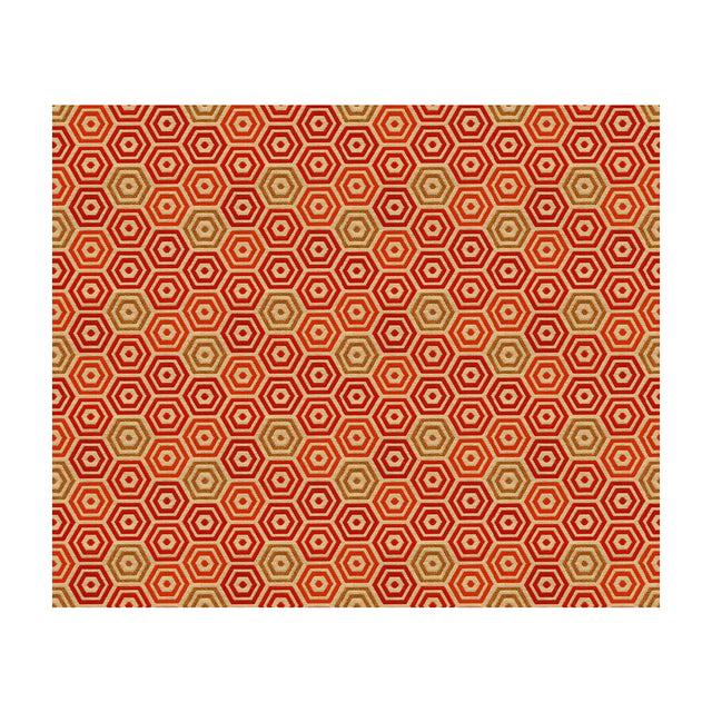 KRAVET DESIGN 33656.419.0 PALENCIA PERSIMMON Fabric - Eade's Wallpaper