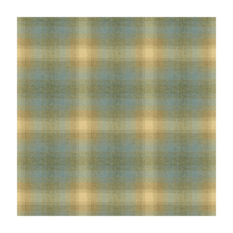 KRAVET COUTURE 33912.1615.0 TOBOGGAN PLAID SILVER BLUE Fabric - Eade's Wallpaper