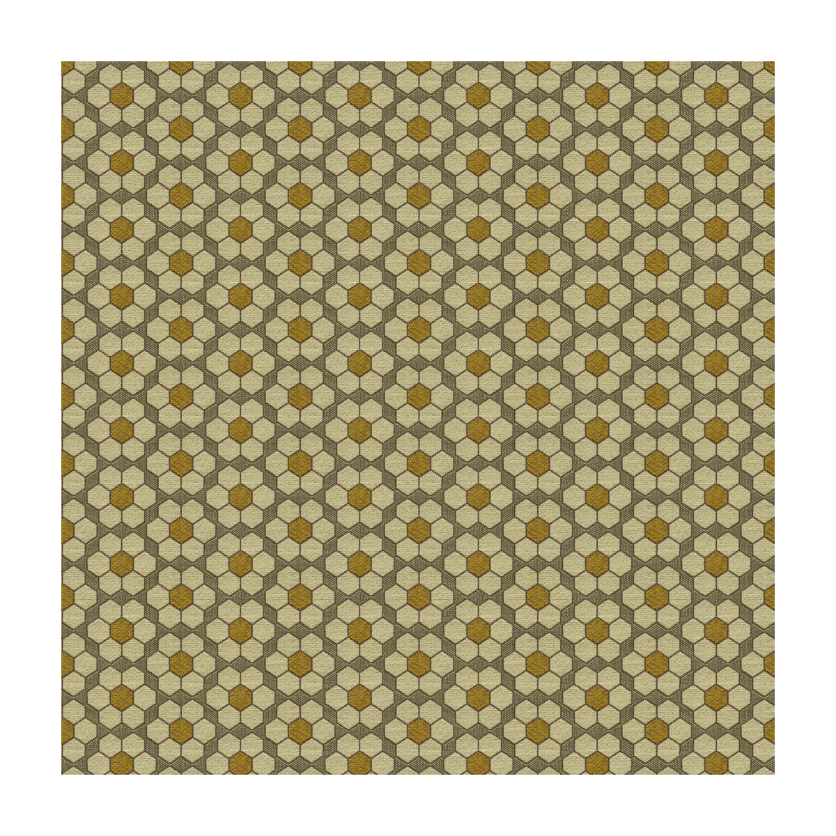 KRAVET CONTRACT 33943.640.0 BURSA MOSAIC LEMON DROP Fabric - Eade's Wallpaper