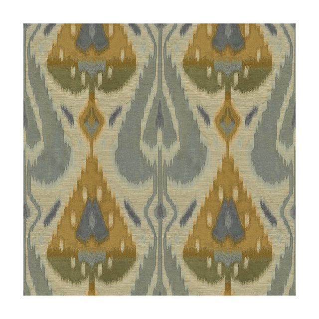 KRAVET COUTURE 33970.5.0 IKAT CHIC QUARRY Fabric - Eade's Wallpaper