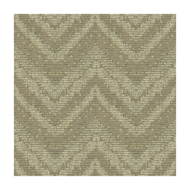 KRAVET COUTURE 33979.1611.0 ZIG AND ZAG PEWTER Fabric - Eade's Wallpaper