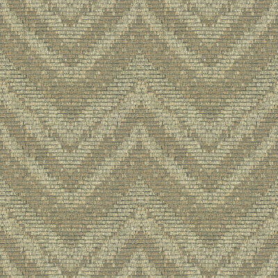 KRAVET COUTURE 33979.1611.0 ZIG AND ZAG PEWTER Fabric - Eade's Wallpaper