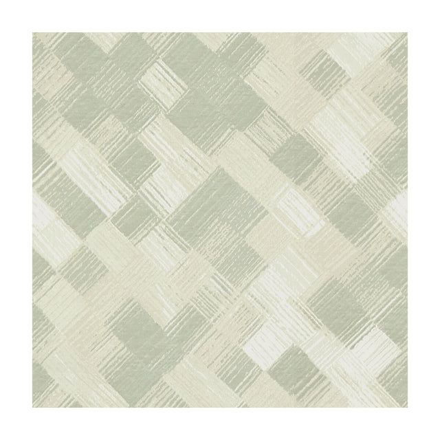 KRAVET COUTURE 33998.1611.0 CHECK IN SILVER BLUE Fabric - Eade's Wallpaper