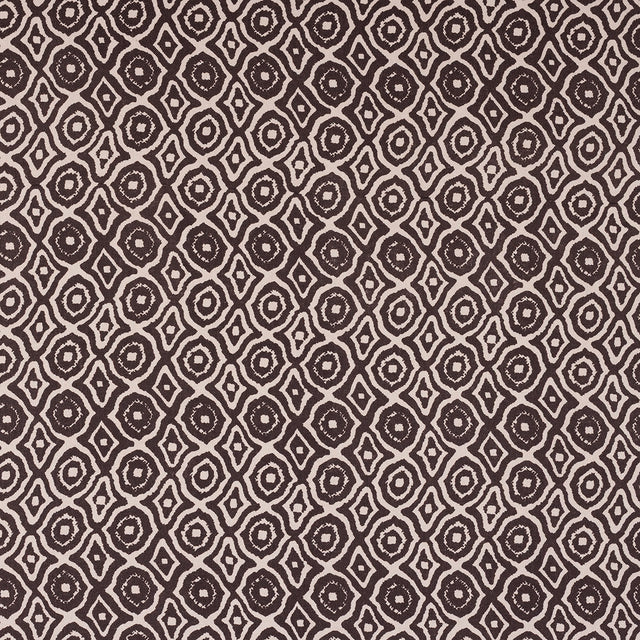 Schumacher 33N91 OTTO BY RAOUL in EBONY Fabric - RAOUL TEXTI