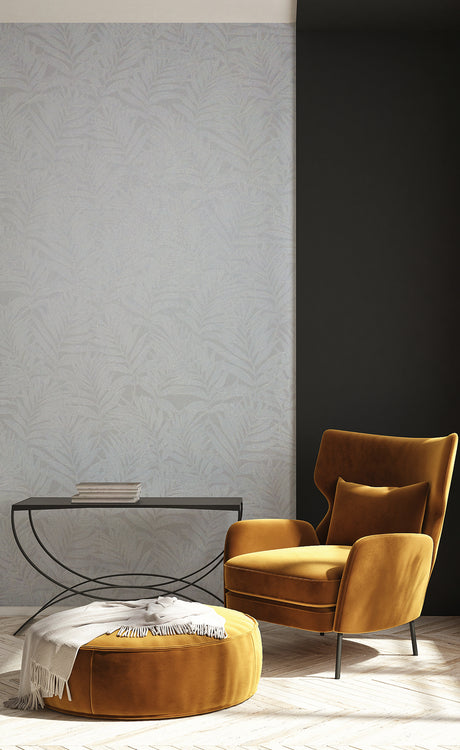 Galerie Hotel Botanical Silver Grey Wallpaper 34005