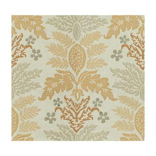 KRAVET COUTURE 34006.1611.0 TRULY GIFTED PEBBLE Fabric - Eade's Wallpaper