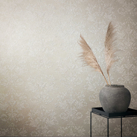 Galerie Hotel Damask Beige Wallpaper 34011