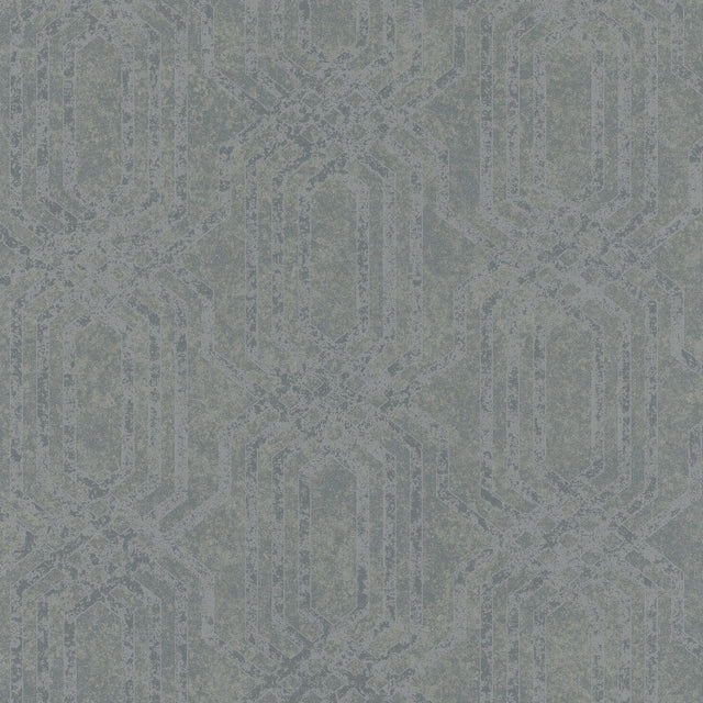 Galerie Hotel Geo Silver Grey Wallpaper 34040