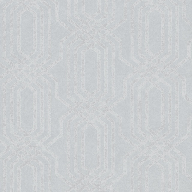 Galerie Hotel Geo Silver Grey Wallpaper 34042