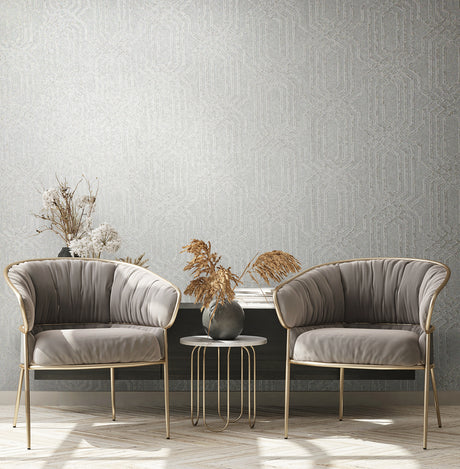 Galerie Hotel Geo Beige Wallpaper 34045
