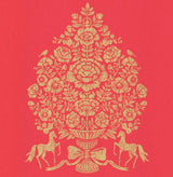 Eijffinger 341051 Till Red President Damask Wallpaper