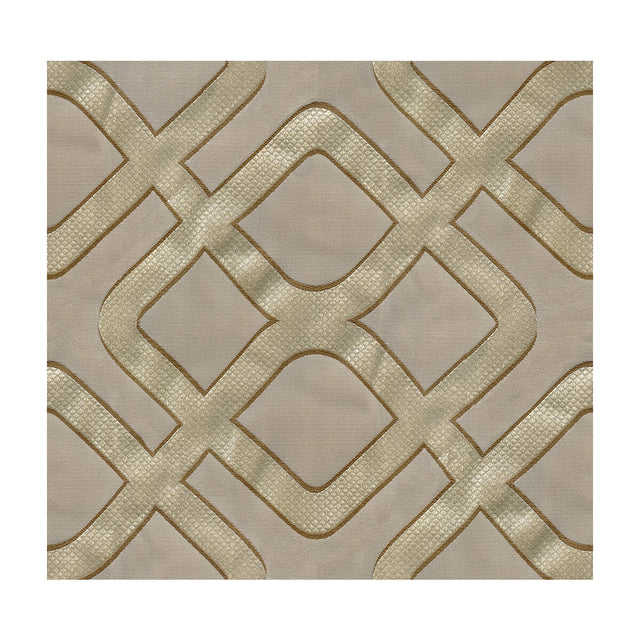 KRAVET DESIGN 34140.16.0 KAMARI TAUPE Fabric - Eade's Wallpaper
