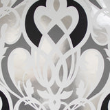 Eijffinger 341723 Sahrzad Silver Nouveau Damask Wallpaper
