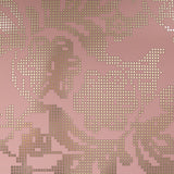 Eijffinger 341742 Sadira Rose Pixelated Modern Floral Wallpaper