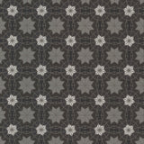 Eijffinger 341775 Marqueterie Black Mosaic Geometric Wallpaper