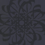 Eijffinger 341783 Hazar Afsan Black Modern Medallion Wallpaper