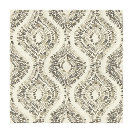 KRAVET DESIGN 34178.1611.0 SUN PILLAR STEEL Fabric - Eade's Wallpaper