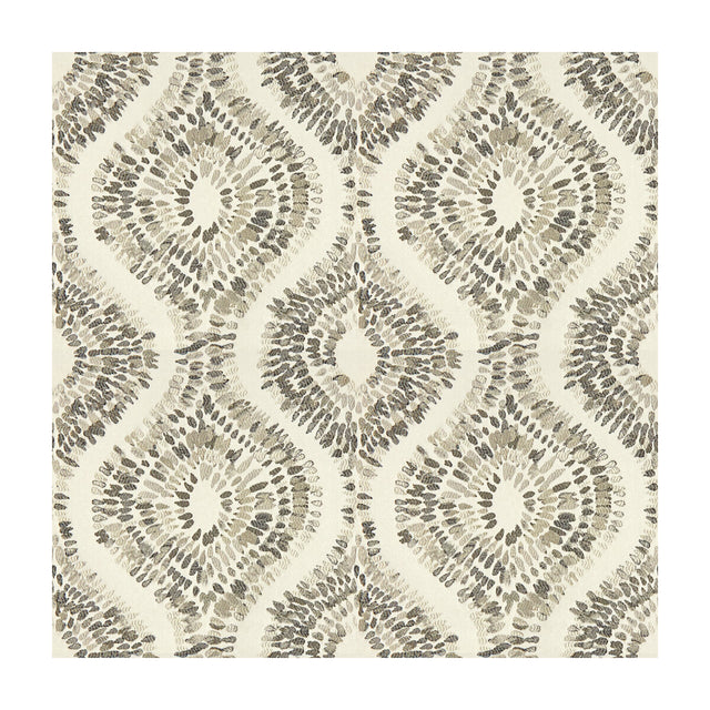 KRAVET DESIGN 34178.1611.0 SUN PILLAR STEEL Fabric - Eade's Wallpaper
