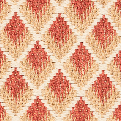 Schumacher 3434001 HAMMERICK DIAMOND in CLAY Fabric - ESSENT