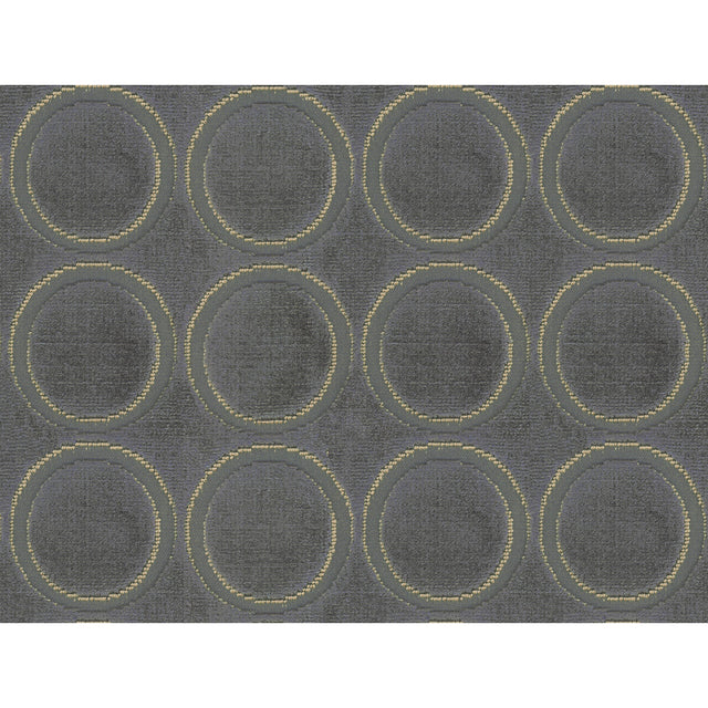 KRAVET COUTURE 34465.21.0 ELLIPSIS STEEL Fabric - Eade's Wallpaper
