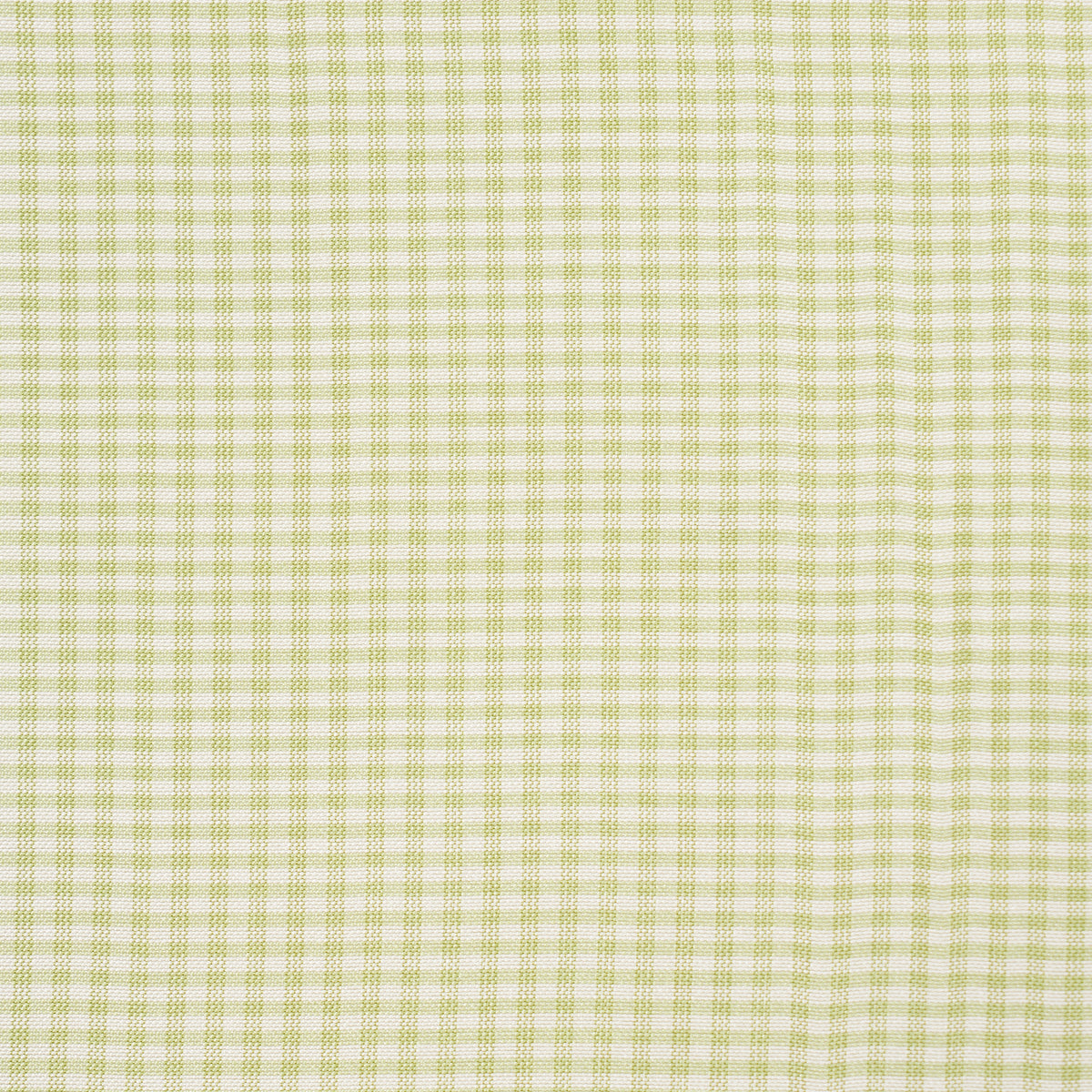 Schumacher Dalton Silk Gingham Leaf Fabric
