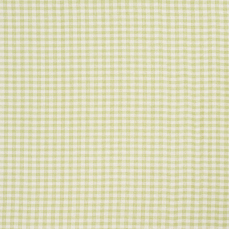 Schumacher Dalton Silk Gingham Leaf Fabric