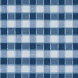 Schumacher Ingrid Silk Check Blue Fabric