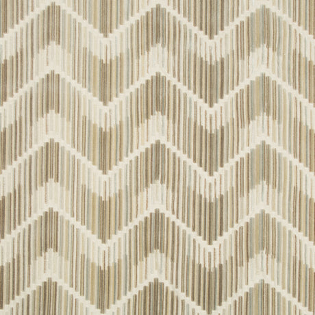 KRAVET COUTURE 34553.116.0 HIGHS AND LOWS STONE Fabric - Eade's Wallpaper