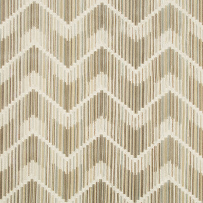 KRAVET COUTURE 34553.116.0 HIGHS AND LOWS STONE Fabric - Eade's Wallpaper